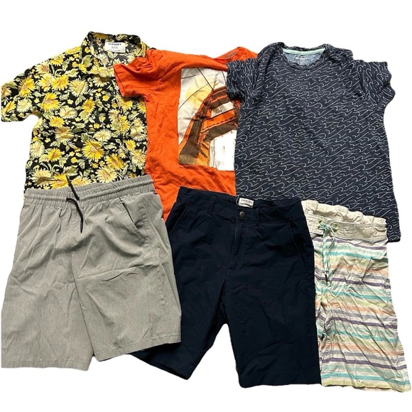 J. Crew Other - Boys Summer Clothing T Shirt Shorts Swim Trunks J. Crew Nautica Size 10/12